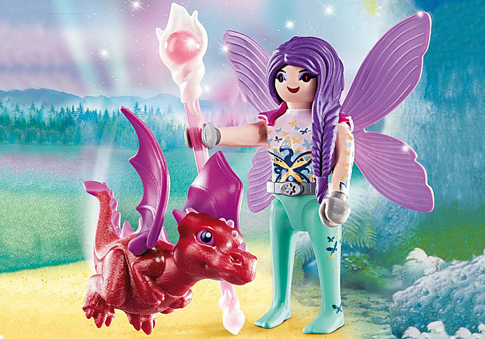 Playmobil Special Plus Fairy with Baby Dragon