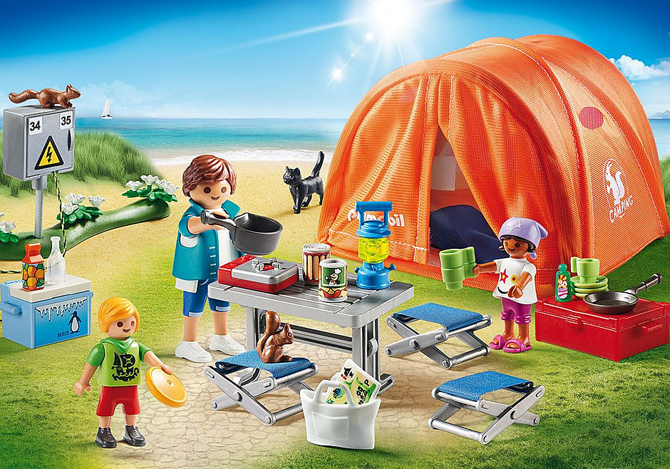 Playmobil Family Fun Family Camping Trip