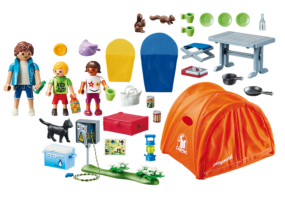 Playmobil Family Fun Family Camping Trip