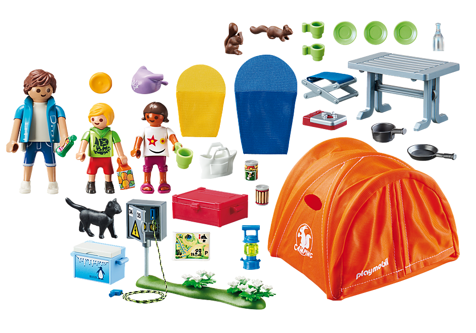 Playmobil Family Fun Family Camping Trip - Main Image