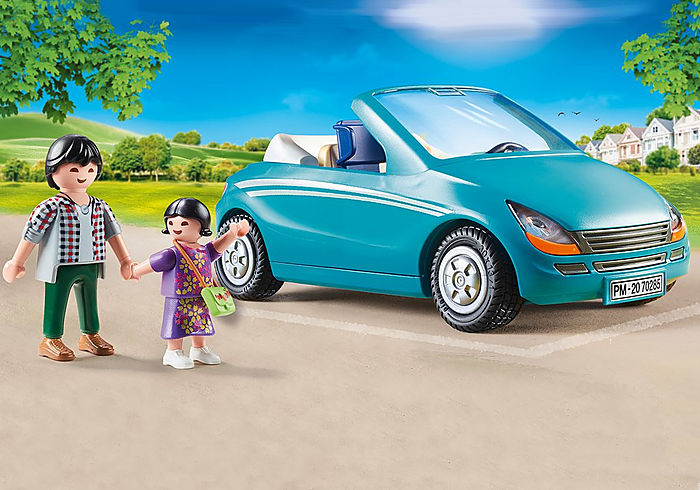 Playmobil Pre-School Family with Car