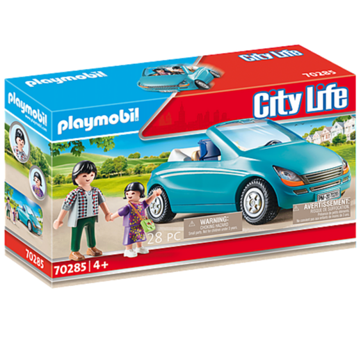 Playmobil Pre-School Family with Car