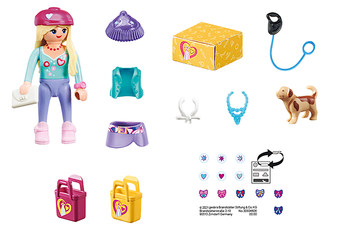Playmobil City Life Fashionista with Dog