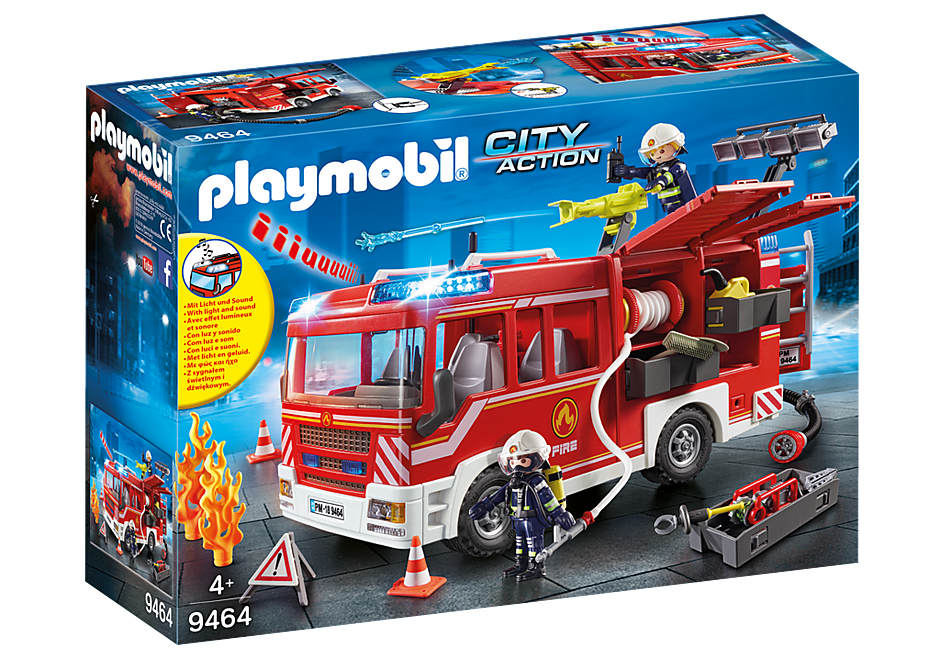 Playmobil City Action Fire Engine 9464