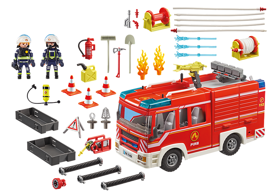Playmobil City Action Fire Engine 9464