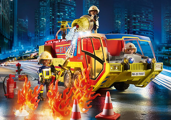Playmobil City Action Fire Engine with Truck