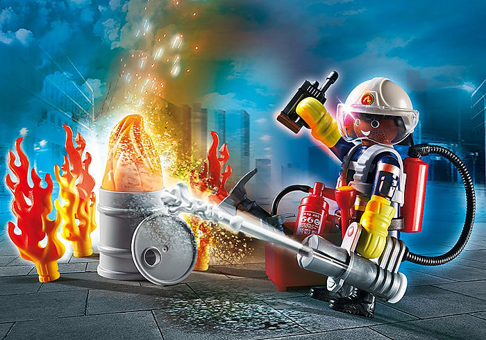 Playmobil City Action Fire Rescue Gift Set