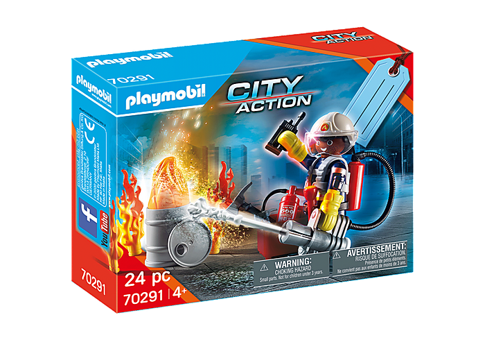 Playmobil City Action Fire Rescue Gift Set