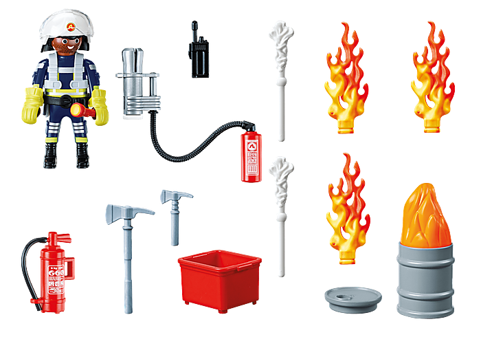 Playmobil City Action Fire Rescue Gift Set