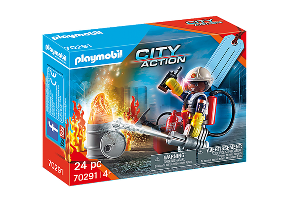 Playmobil City Action Fire Rescue Gift Set
