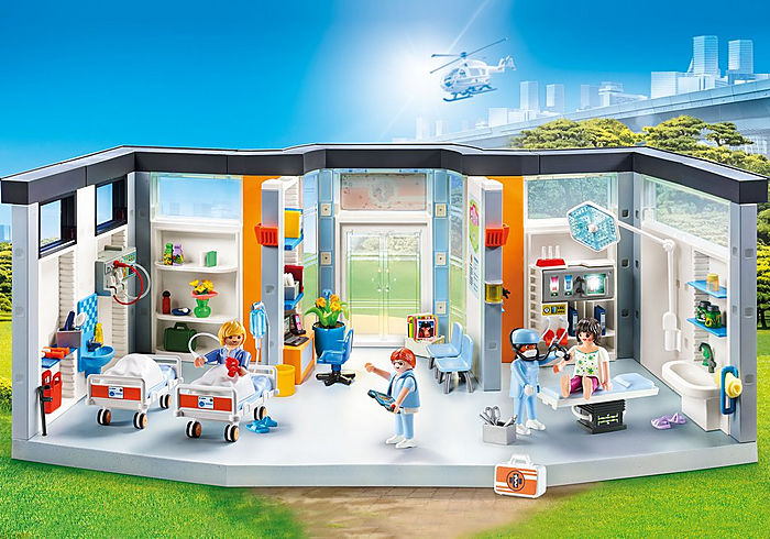 Playmobil City Life Furnished Hospital Wing