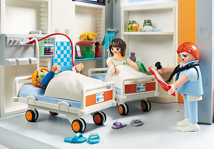 Playmobil City Life Furnished Hospital Wing