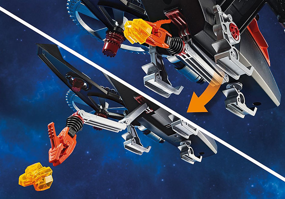 Playmobil Galaxy Police Galaxy Pirates Helicopter