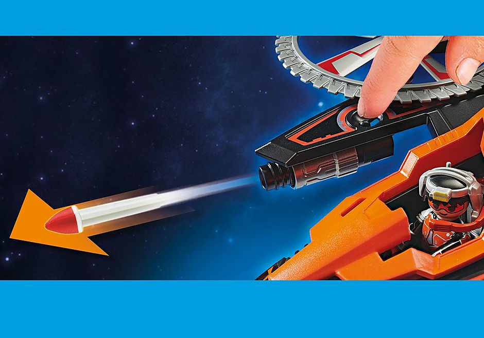 Playmobil Galaxy Police Galaxy Pirates Helicopter