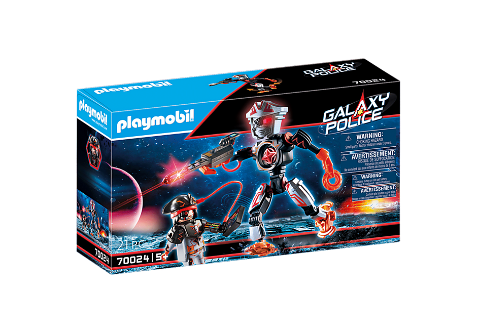 Playmobil Galaxy Police Galaxy Pirates Robot