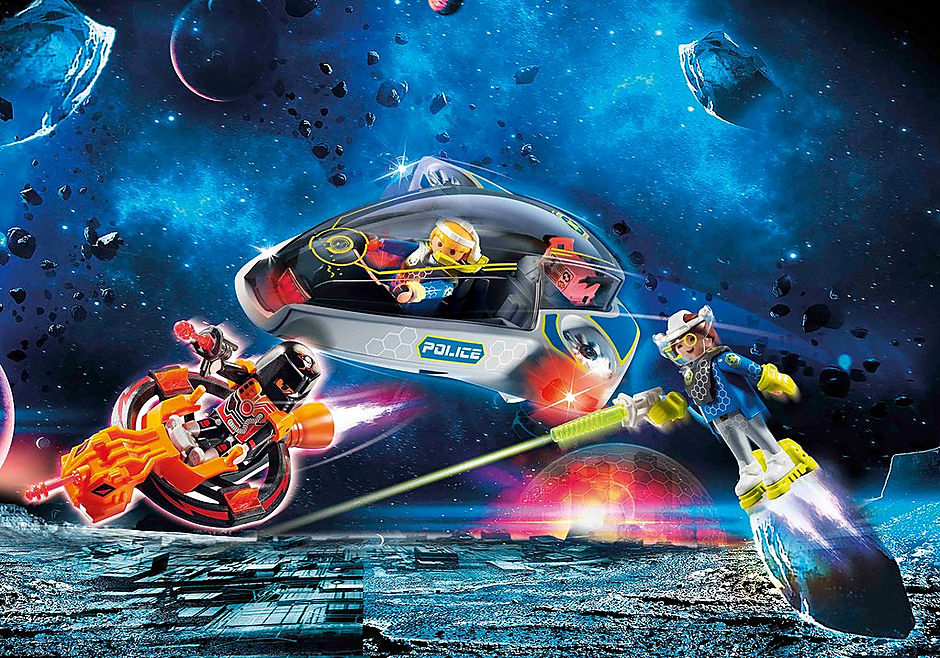 Playmobil Galaxy Police Glider