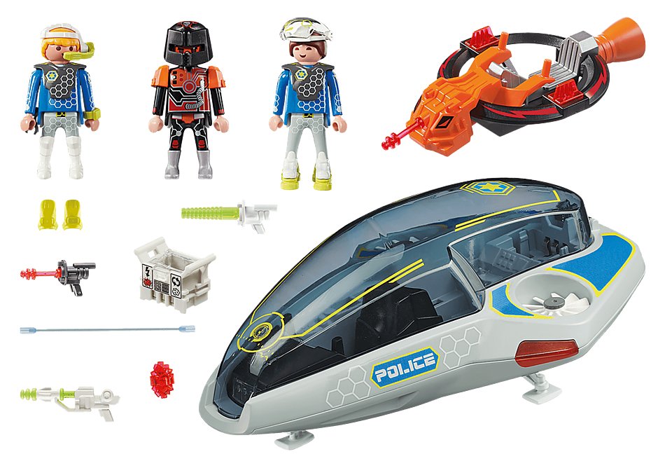 Playmobil Galaxy Police Glider