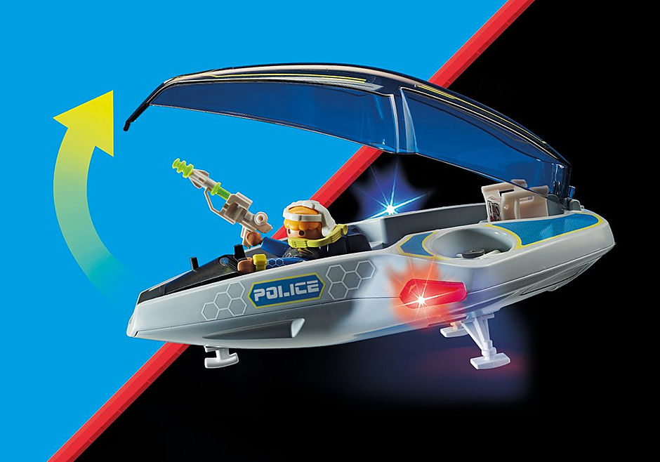 Playmobil Galaxy Police Glider