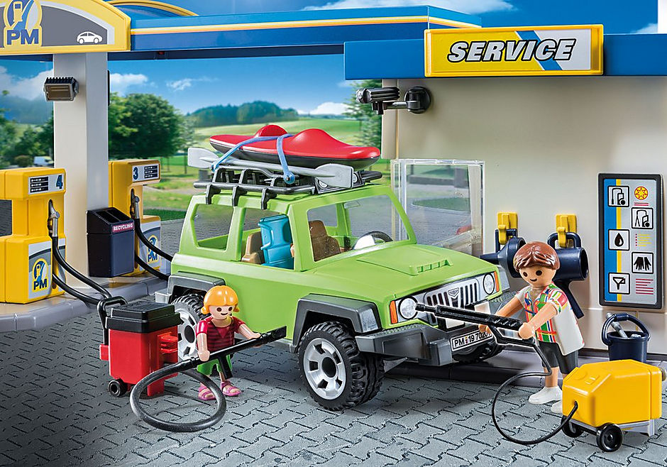 Playmobil City Life Fuel Station