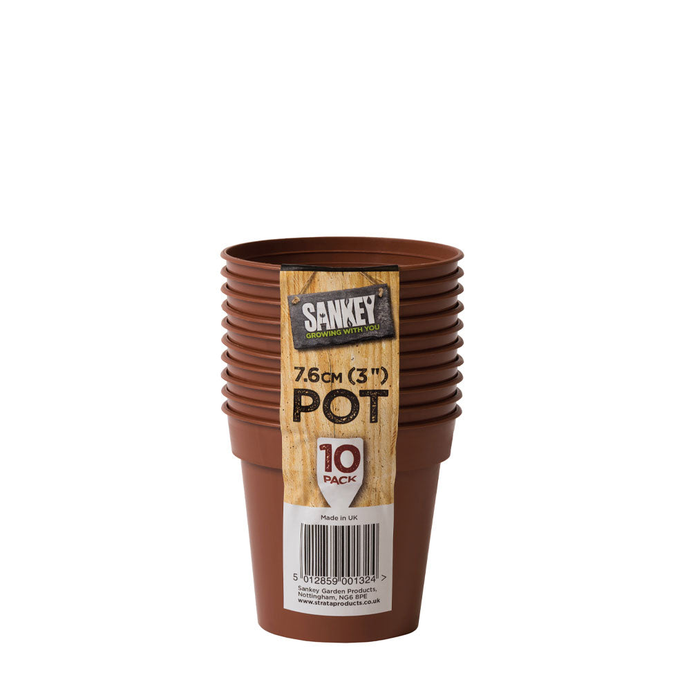 Sankey Grow Pot 7.6cm 10-Pack