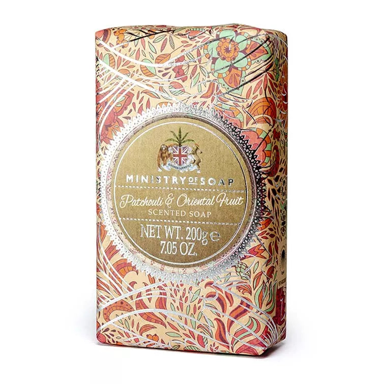 Ministry of Soap Patchouli & Oriental Fruit Golden Bead Soap