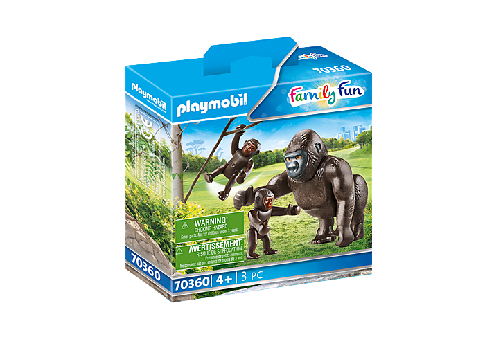 Playmobil Family Fun Gorilla with Babies