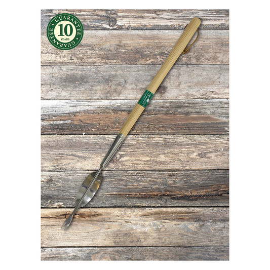 Greenman Mid Handled Stainless Steel Dandelion Weeder 25"