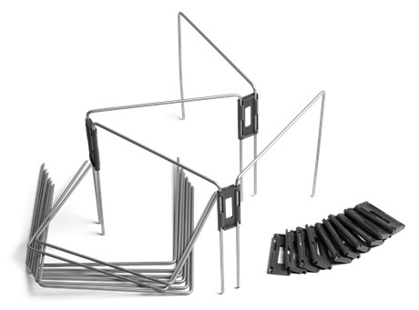 Husqvarna Automower Installation Temporary Fence Arches
