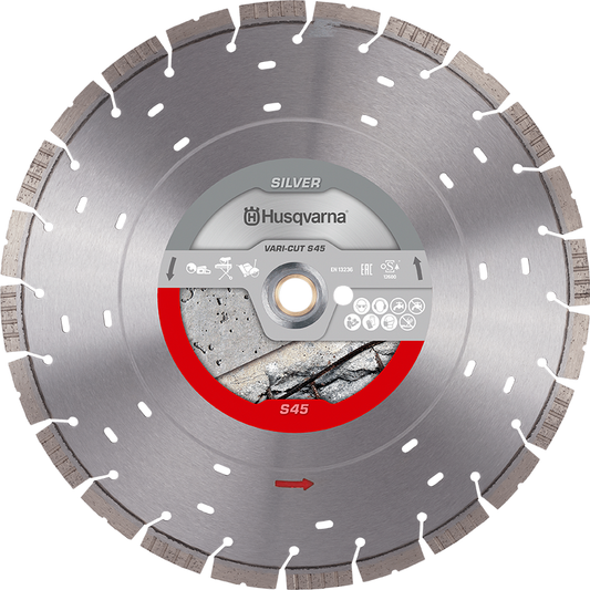 Husqvarna Diamond Blade Vari-Cut S45 450mm