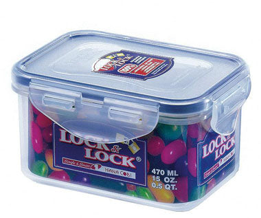 LocknLock Stackable Airtight Container Rectangular 470ml