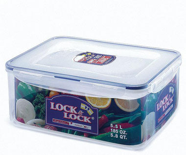 LocknLock Stackable Airtight Container Rectangle 5.5L