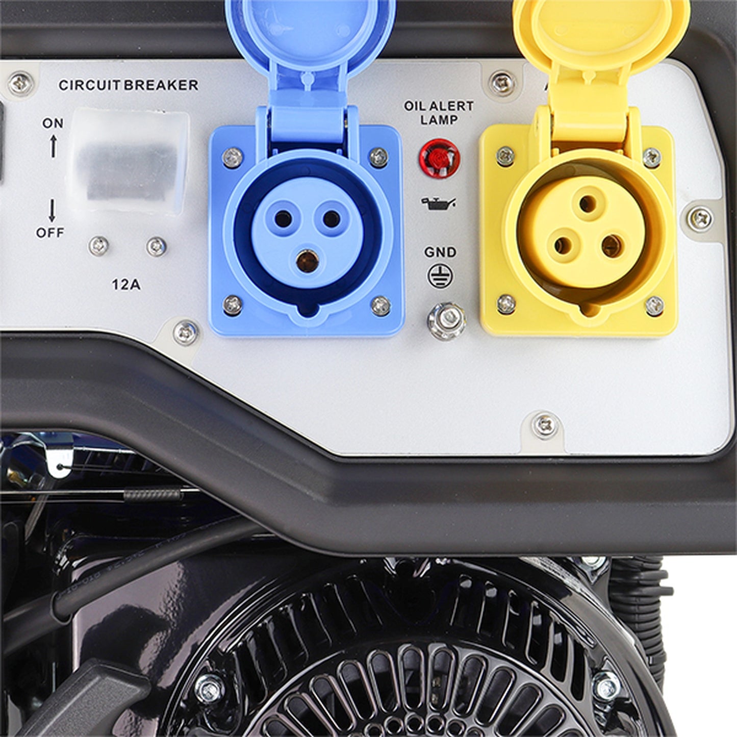 Hyundai HY3800L-2 3.2kW / 4kVa Recoil Start Site Petrol Generator