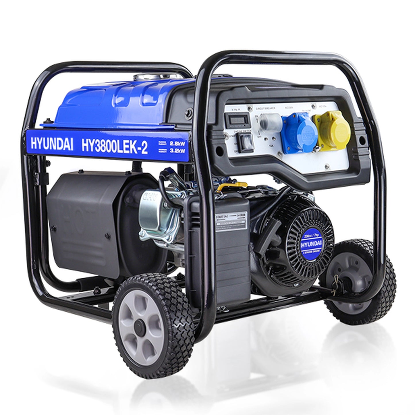 Hyundai HY3800LEK-2 3.2kW / 4kVa Site Petrol Generator