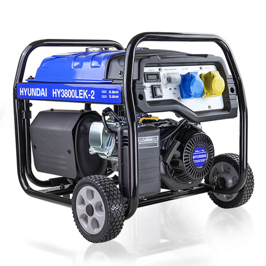 Hyundai HY3800LEK-2 3.2kW / 4kVa Site Petrol Generator