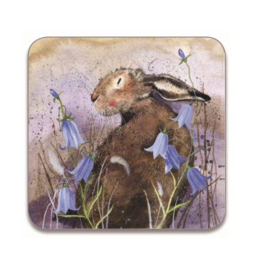 Alex Clark Hare Bluebell Coaster