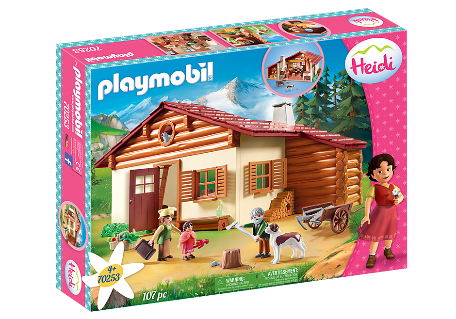Playmobil Heidi at the Alpine Hut