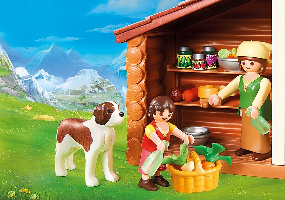 Playmobil Heidi at the Alpine Hut