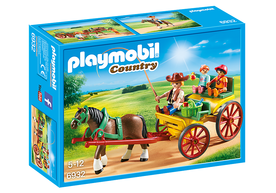 Playmobil Country Horse-Drawn Wagon 6932