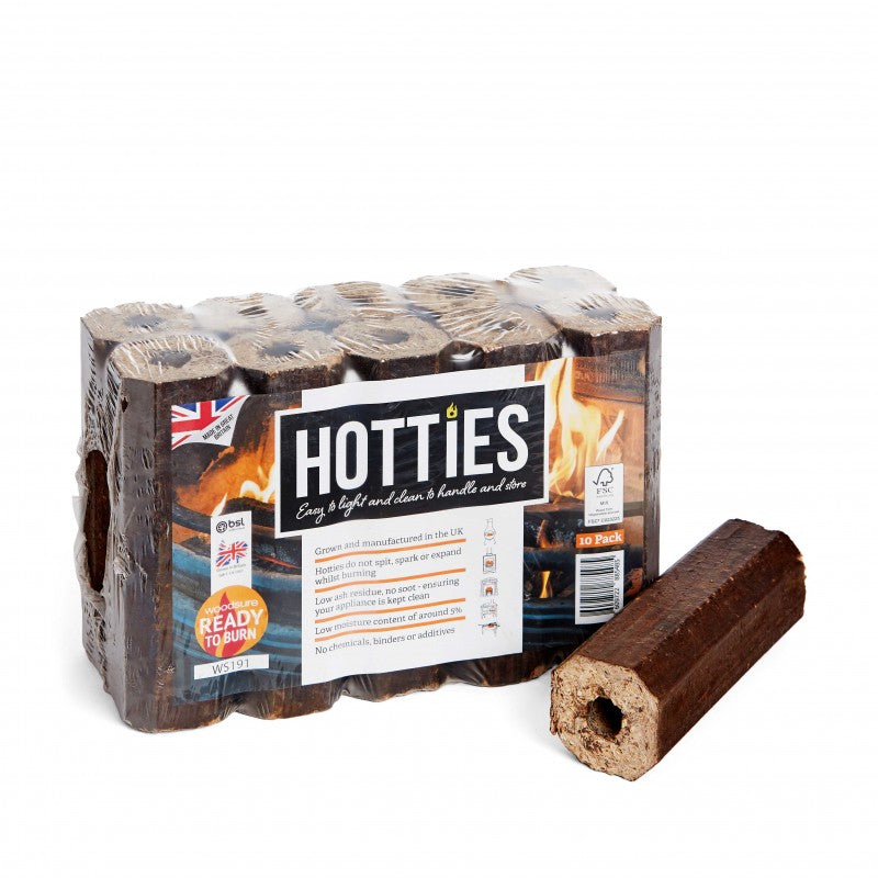 Hotties Heat Logs 10-Pack