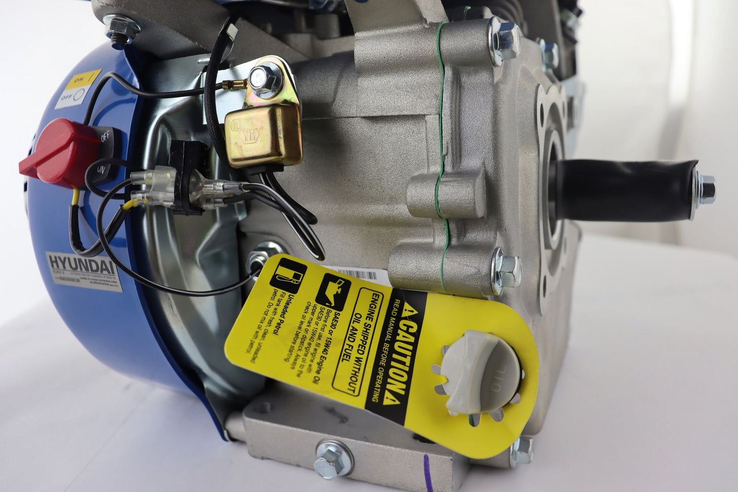 Hyundai IC210X-19 212cc 7hp 3/4" Horizontal Straight Shaft Petrol Engine 4-Stroke OHV