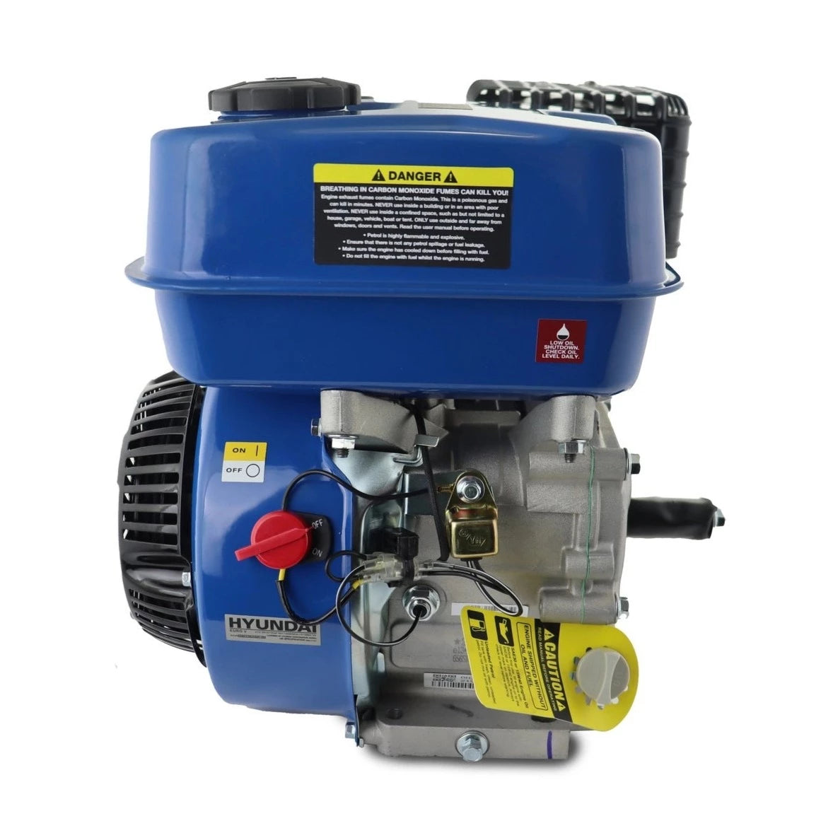 Hyundai IC210X-19 212cc 7hp 3/4" Horizontal Straight Shaft Petrol Engine 4-Stroke OHV