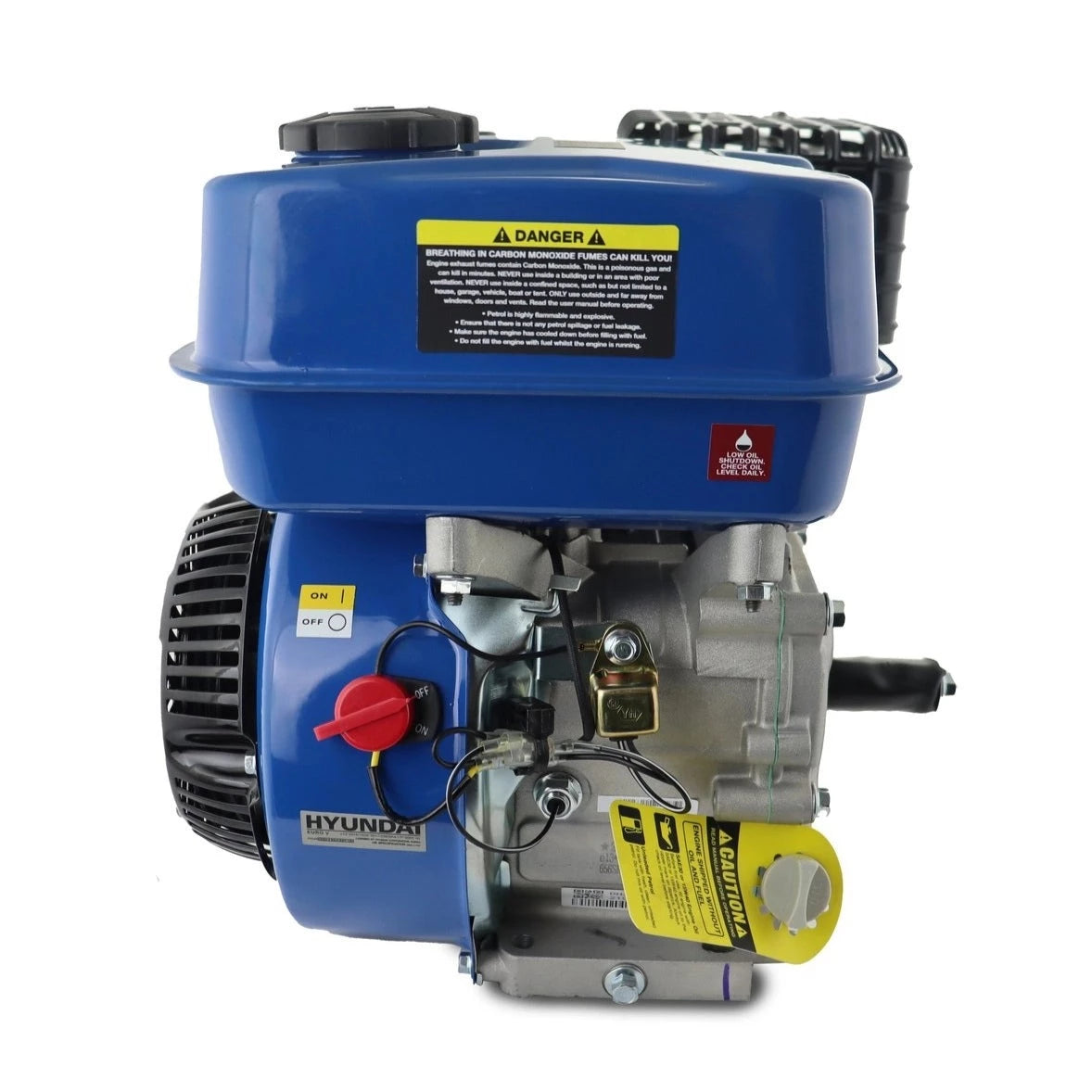 Hyundai IC210X-19 212cc 7hp 3/4" Horizontal Straight Shaft Petrol Engine 4-Stroke OHV