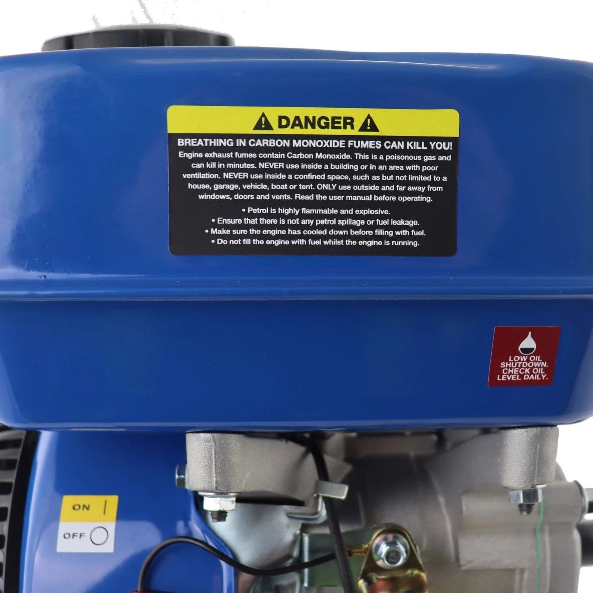 Hyundai IC210X-19 212cc 7hp 3/4" Horizontal Straight Shaft Petrol Engine 4-Stroke OHV