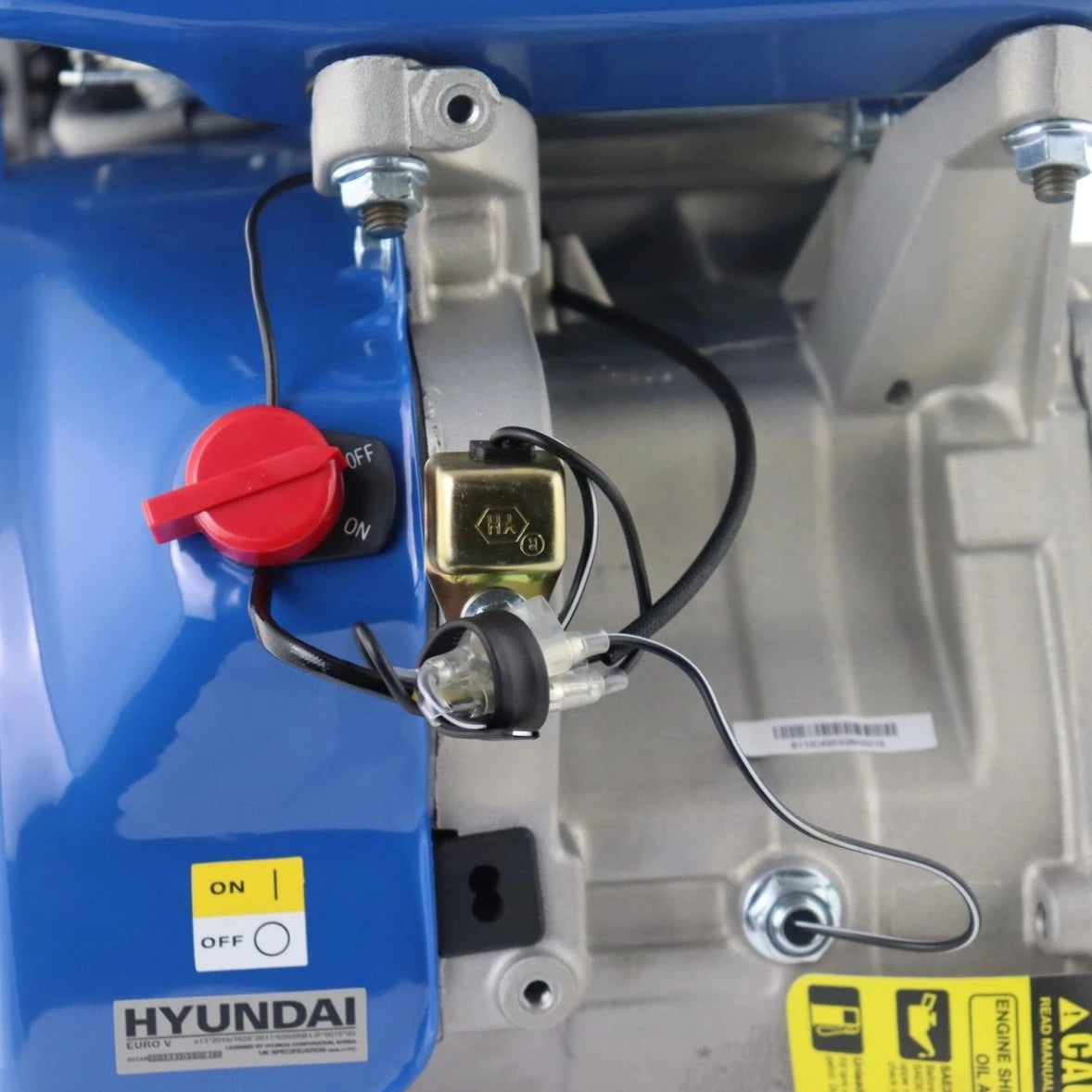 Hyundai IC420X-25 420cc 14hp 25mm Horizontal Straight Shaft Petrol Engine 4-Stroke OHV