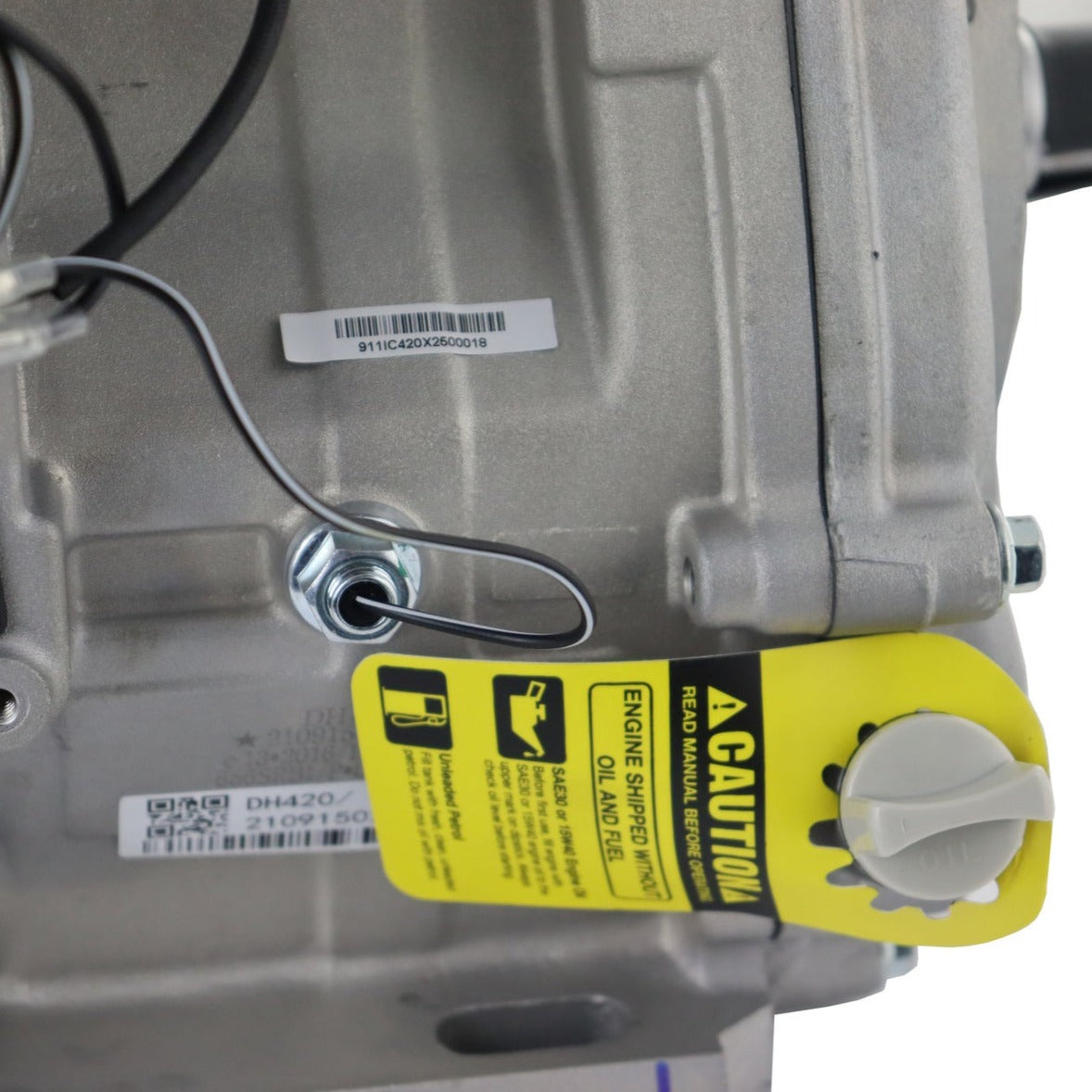 Hyundai IC420X-25 420cc 14hp 25mm Horizontal Straight Shaft Petrol Engine 4-Stroke OHV