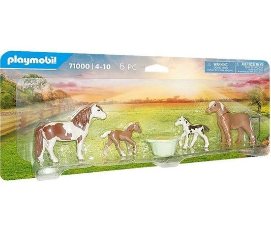 Playmobil Country Pony Farm Icelandic Ponies with Foals 71000