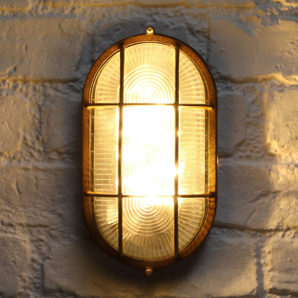 Noma Solar Oval Bulkhead Wall Light
