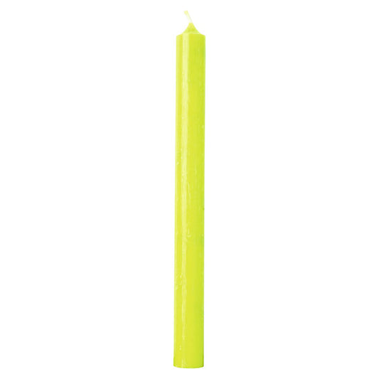IHR Cylinder Candle Lime Green