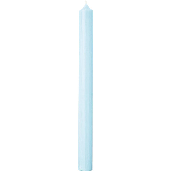IHR Ice Blue Cylinder Candle