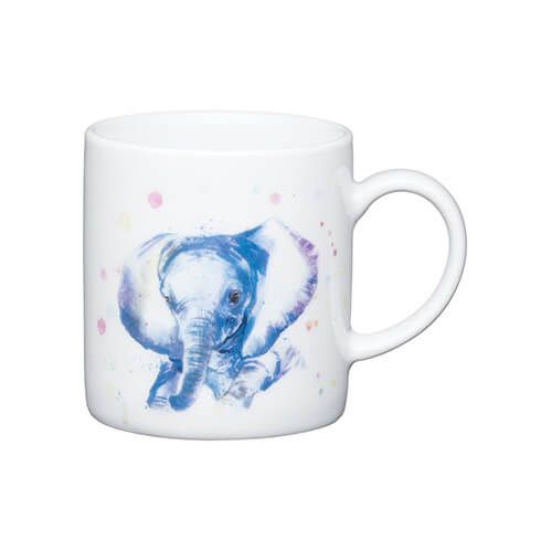 KitchenCraft 80ml Porcelain Elephant Espresso Cup